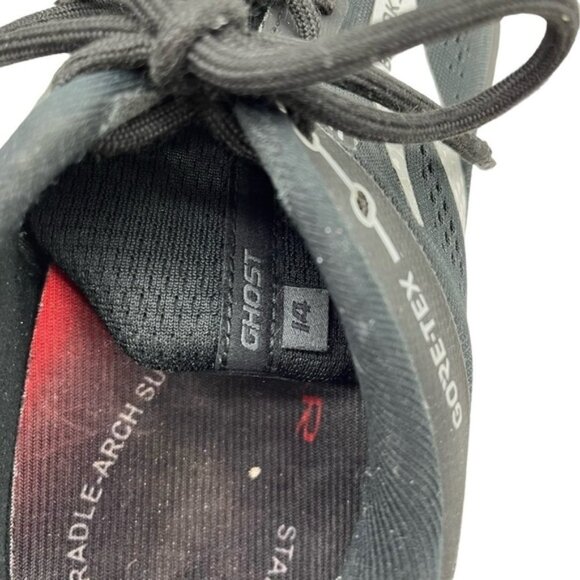 Brooks Ghost 14 GTX Gore-Tex Black Shoes Men’s Size 12 - Picture 9 of 10